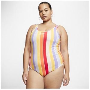 Nike Striped Bodysuit